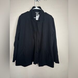Matty m ladies knit boyfriend blazer